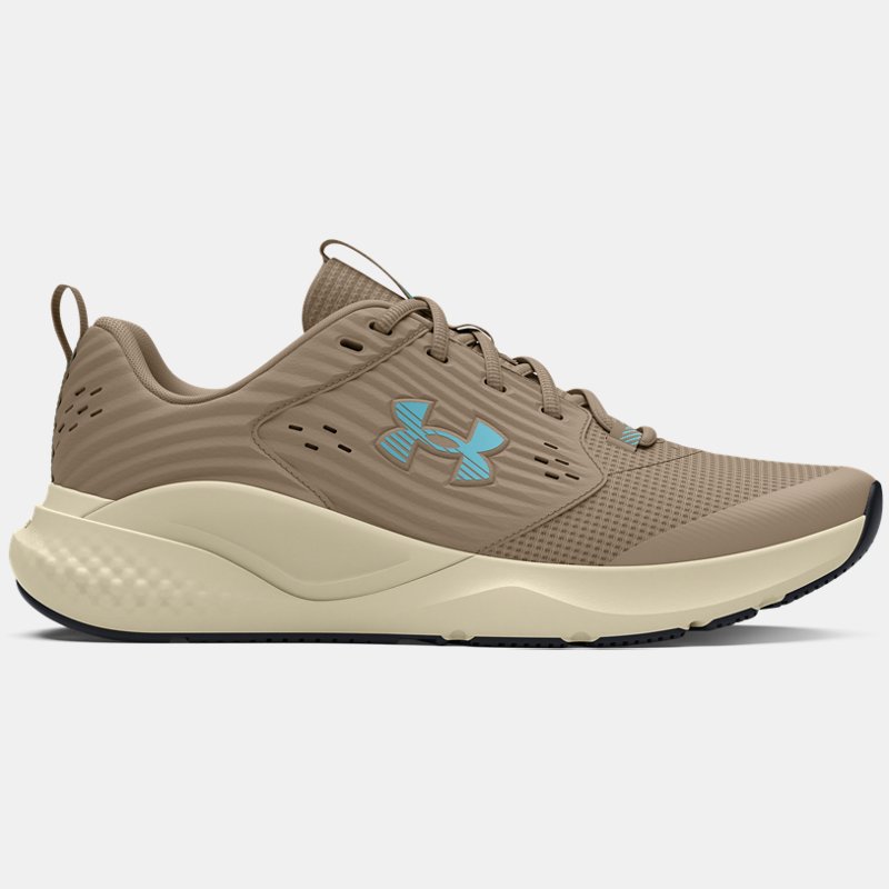 Women's Under Armour Commit 4 Training Shoes Timberwolf Taupe / Silt / Sky Blue 42